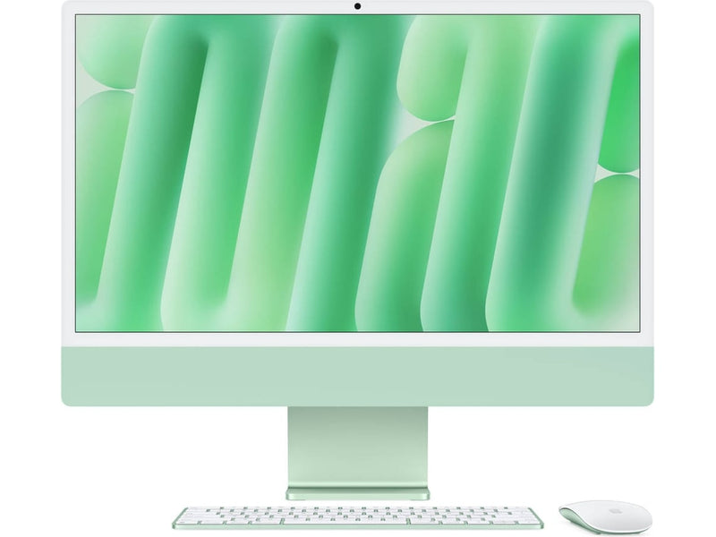 iMac 24' Retina 4.5K / CPU M3 de 8 núcleos / 8 GB / SSD de 256 GB / GPU de 10 núcleos / Verde