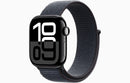 Apple Watch Series 10 | GPS | 42 mm | Caixa de alumínio preta | Pulseira desportiva Tinto