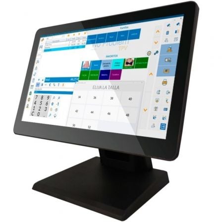 10POS POS 10T-16J648128 | Intel J6412 | 8GB | 128GB | 15.6' | Touch | WiFi | Win11 IoT Inclui software Verifactu + 2h de treinamento