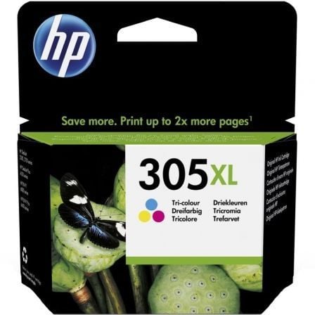 HP nº 305 XL de alta capacidade | tricolor