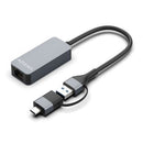 Adaptador USB - USB Tipo C - RJ45 Aisens A109-0710 | 2500Mbps