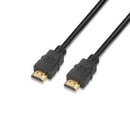 Cabo HDMI 2.0 Aisens A120-0372 4K | HDMI Macho - HDMI Macho | Até 10 W | 2250 Mbps | 10 m | Preto