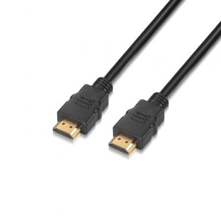 Cabo HDMI 2.0 Aisens A120-0372 4K | HDMI Macho - HDMI Macho | Até 10 W | 2250 Mbps | 10 m | Preto