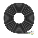 Enrolador de Cabo RJ45 para Exterior UTP AWG23 Aisens A135-0675 Cat.6 | 100m | À Prova D'Água | Preto