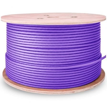 Bobina de cabo UTP RJ45 AWG23 Aisens A135-0748 Cat.6 | LSZH | 305m | Violeta