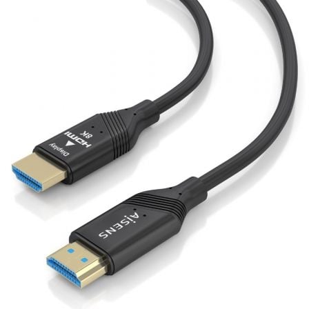 Cabo HDMI 2.1 AOC 8K Aisens A153-0934 | HDMI Macho - HDMI Macho | 15m | Preto