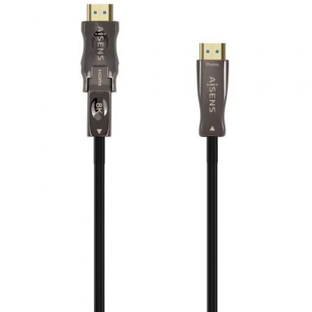 Cabo HDMI 2.1 AOC 8K destacável Aisens A153-0648 | HDMI Macho  | D Macho - HDMI Macho | 50m | Preto