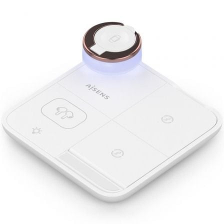 Base de carregamento sem fio Aisens ASCH-15W4WC061-W | 15 W | Branco