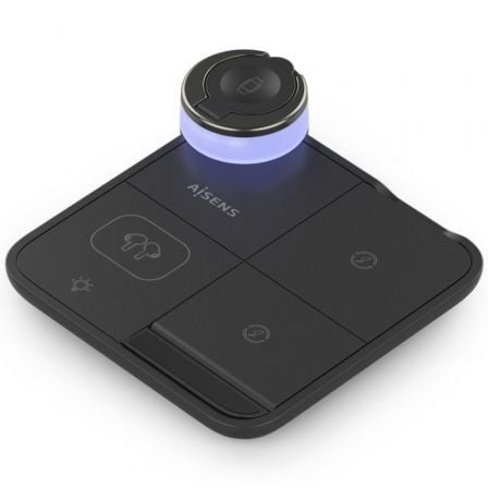 Aisens ASCH-15W4WC062-BK | 15 W | Base de carregamento sem fio preta