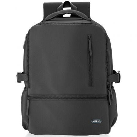 Aisens ASBG-BP086-BK para laptops até 15,6''  | à prova d'água  | preta