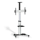 Suporte de chão inclinável Aisens FT70TRE-037 com rodas para TVs de 37 a 70''   |  até 50 kg