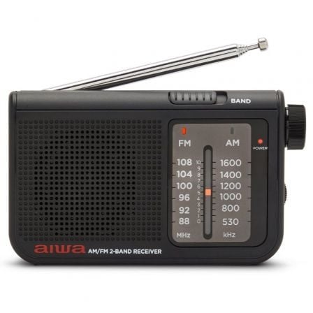 Rádio portátil Aiwa RS-55BK | operado por bateria | preto