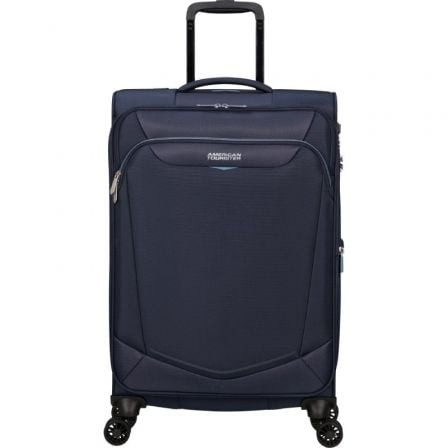 American Tourister SummerRide Spinner 69 cm | 69 x 43 x 29 cm | 4 rodas | Azul marinho