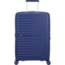 Mala média American Tourister FastForward Spinner, expansível, 68 cm | 68 x 46 x 30 cm | 4 rodas | Roxo crepúsculo