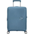 Mala de cabine American Tourister SoundBox Spinner 55cm | 55x40x20cm | 4 rodas | Azul pedra