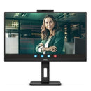 AOC 24P3QW de 23,8" | Full HD | Webcam | Multimídia | Altura ajustável | Preto