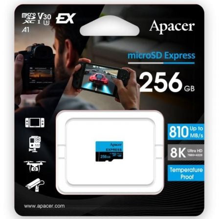 Apacer 256 GB UHS-I | Classe 10 | 810 MBs