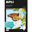 Papel fotográfico Apli Everyday 11475 | DIN A4 | 180g | 100 folhas | Brilhante
