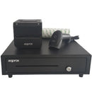 Pack para POS Approx appPOSPACK4180-2D | + Impressora térmica de tickets + Leitor de códigos + Rolos térmicos