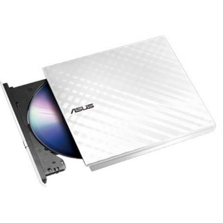 Gravador de CD | DVD externo Asus SDRW-08DS2S-U Lite | Branco