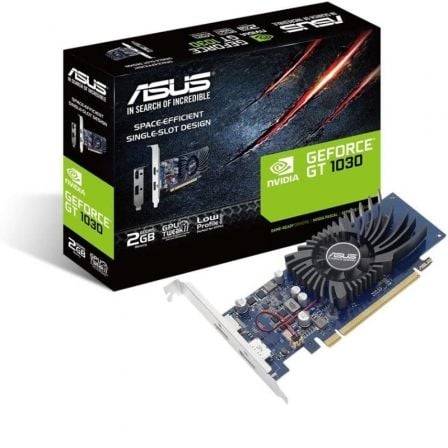 Asus GeForce GT 1030 | 2 GB GDDR5 | Compatível com perfil baixo