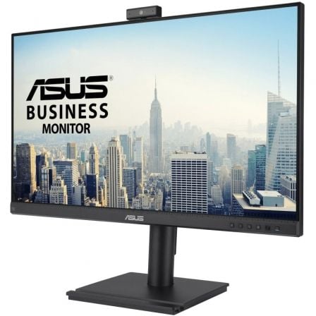 Asus BE249QFK 24' | Full HD | Webcam | Multimídia | Altura ajustável | Preto