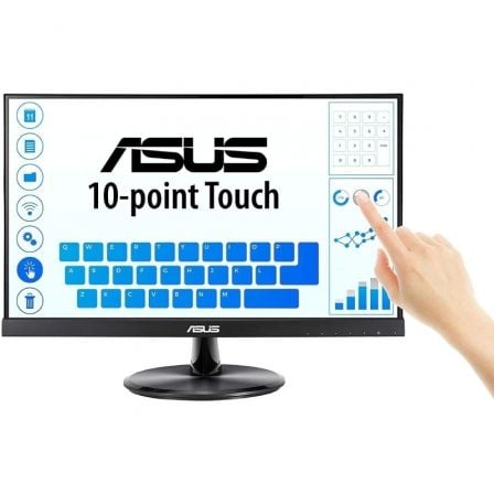Asus VT229H de 21,5'   |  Full HD   |  Multimídia   |  Preto