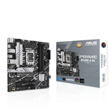 Asus Prime B760M-A D4-CSM | Soquete 1700 | Micro ATX