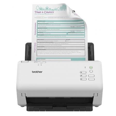 Brother ADS-4300N com alimentador de documentos ADF   |  Duplex