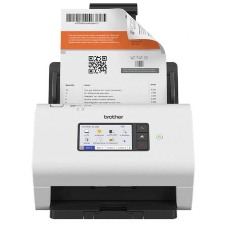 Brother ADS-4900W com alimentador de documentos ADF   |  Duplex