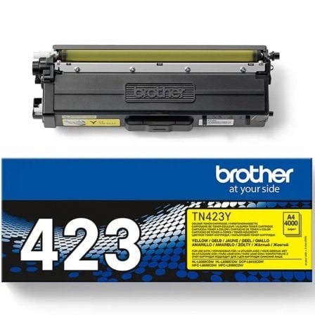 Brother TN-423Y de alta capacidade   |  amarelo