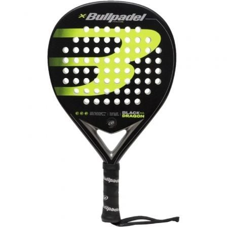 Raquete de Paddle Bullpadel Black Dragon 4.0  | Preto e Verde