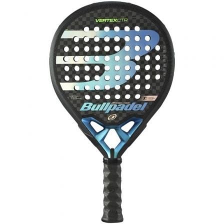 Raquete de Padel Bullpadel Vertex 02 Control Proline 2020 (Fede Chingotto)  | Azul e Preto