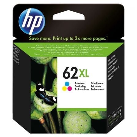 HP nº 62 XL de alta capacidade | tricolor