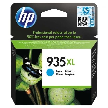 HP nº 935 XL de alta capacidade   |  ciano