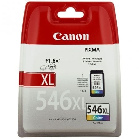 Canon CL-546XL de alta capacidade   |  tricolor