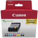 Canon PGI-570 + CLI-571 Tinteiro original multipack | Ciano | Magenta | Amarelo | Preto