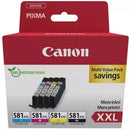Canon CLI-581XXL multipack de alta capacidade | ciano | magenta | amarelo | preto
