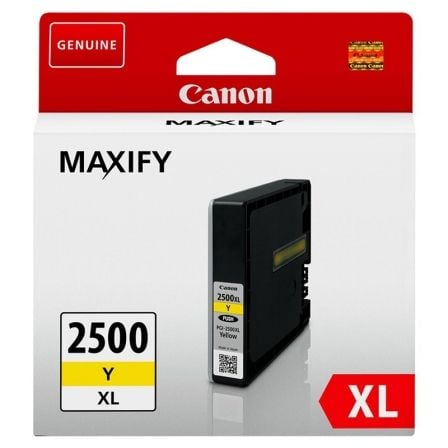Canon PGI-2500XL de alta capacidade   |  amarelo
