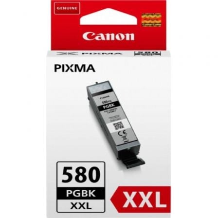 Canon PGI-580PGBKXXL de alta capacidade   |  preto