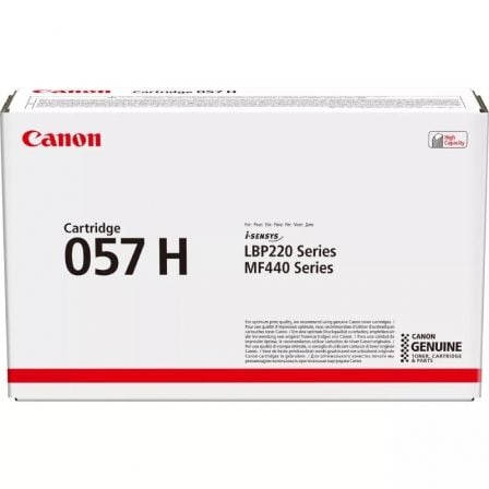 Canon i-SENSYS nº 057H de alta capacidade   |  preto