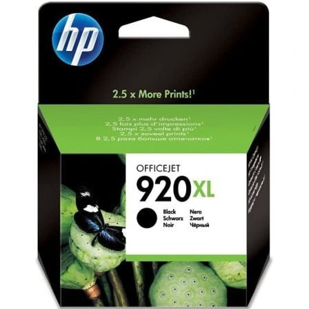Tinteiro original HP nº 920 XL de alta capacidade/preto