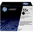 Toner original HP nº 55X XL de alta capacidade   |  preto