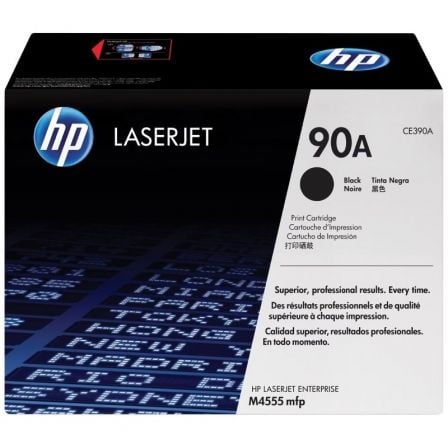 Toner HP original nº 90A   |  preto
