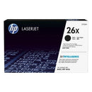 Toner original HP nº 26X XL de alta capacidade   |  preto