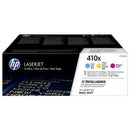 toner original HP nº 410X XL multipack de alta capacidade | ciano | magenta | amarelo