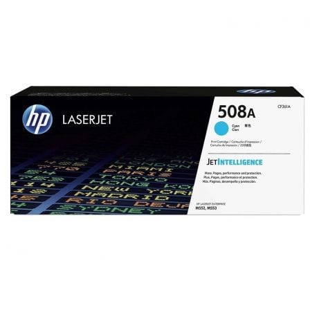 Toner HP original nº 508A | Ciano