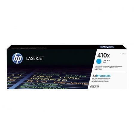 Toner HP original nº 410X | Ciano