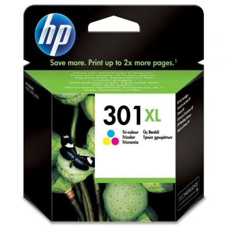 HP nº 301 XL de alta capacidade | tricolor