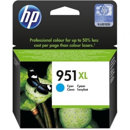 HP nº 951 XL de alta capacidade   |  ciano